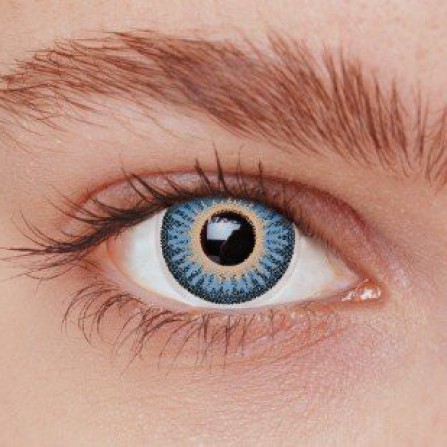Blå kontaktlinser 3BL